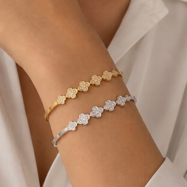 Florence bangle - 18k Gold plated