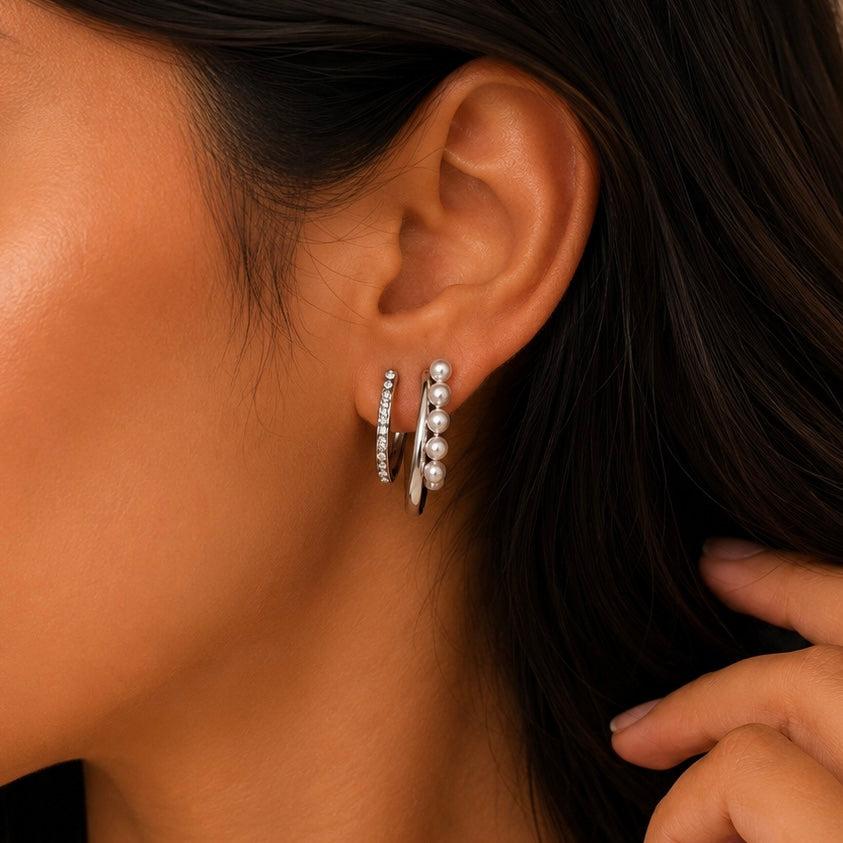 Luna earrings - 18k Gold plated