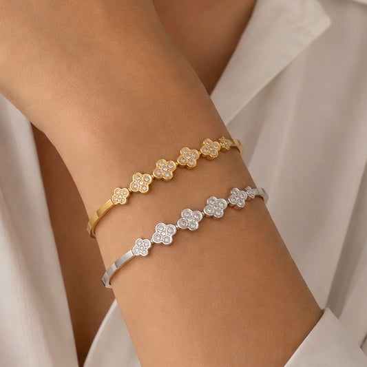 Florence bangle - 18k Gold plated