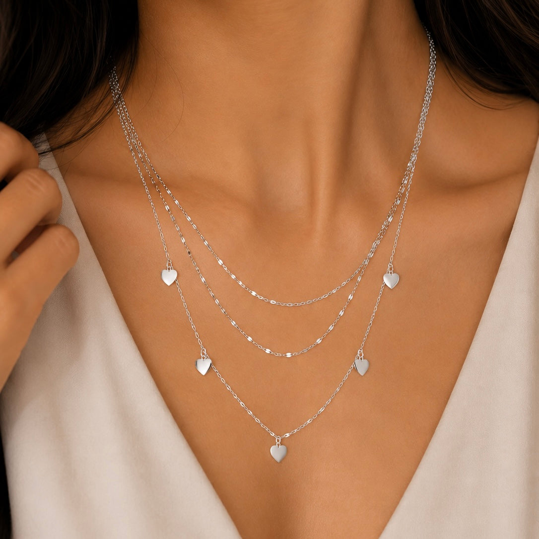 Love necklace - 18k Gold plated