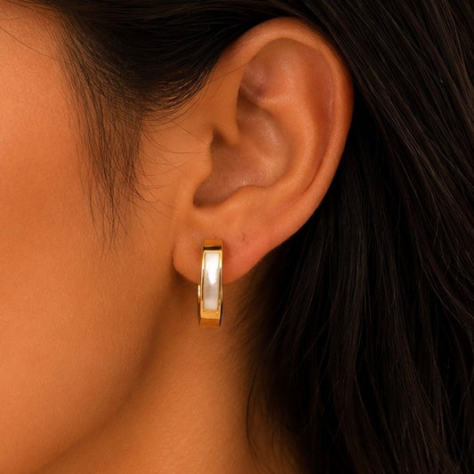 Nova earrings - 18k Gold plated