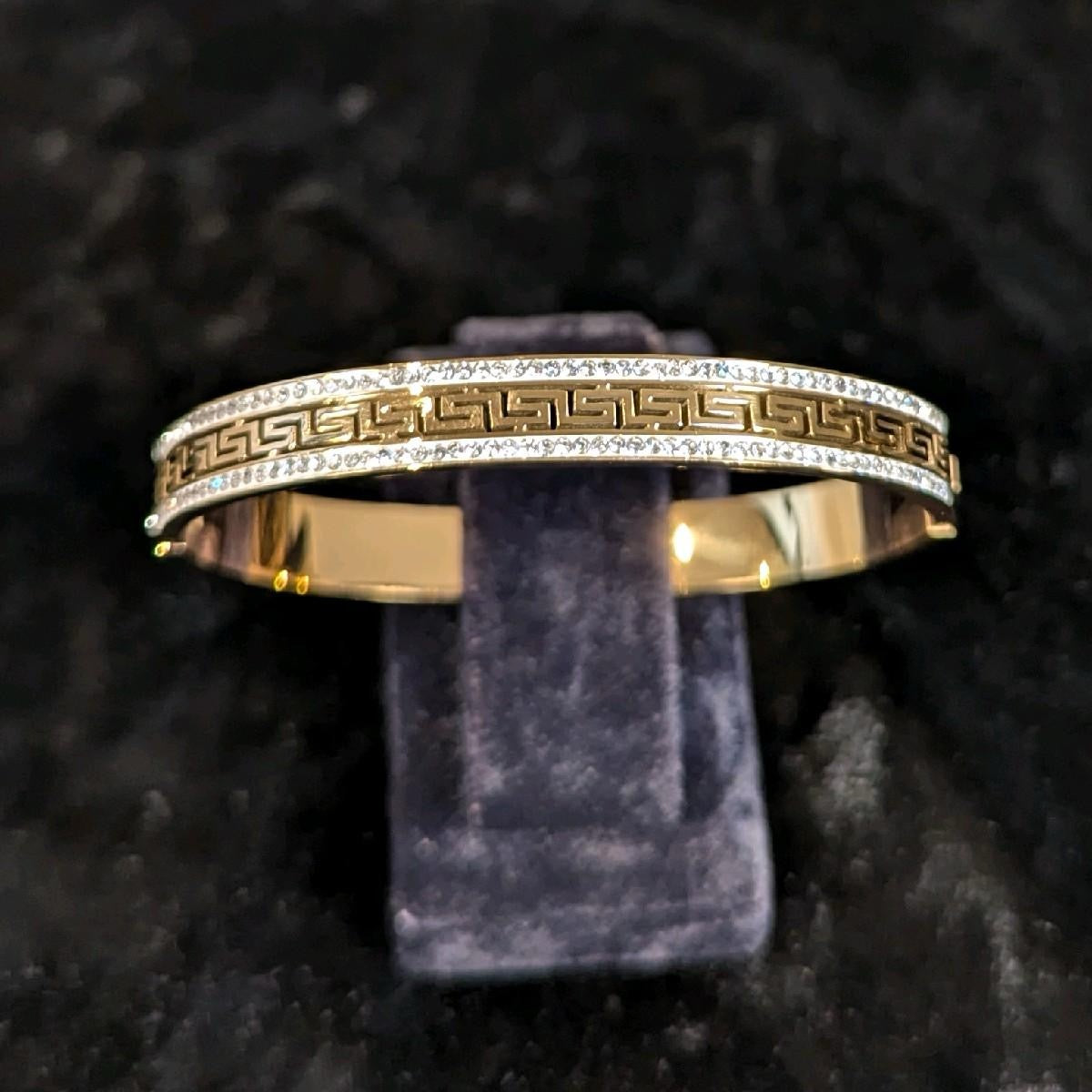 PRE ORDER Maze bangle - 18k Gold plated