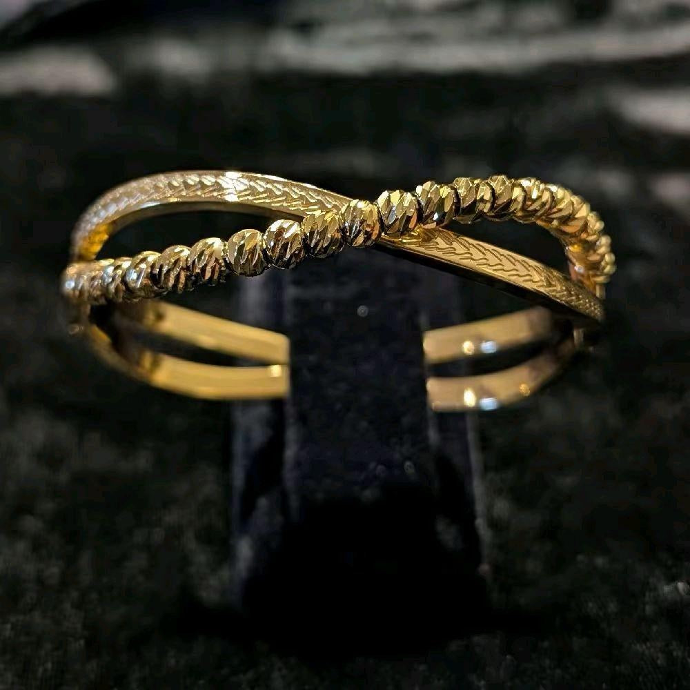Bina bangle - 18k Gold plated