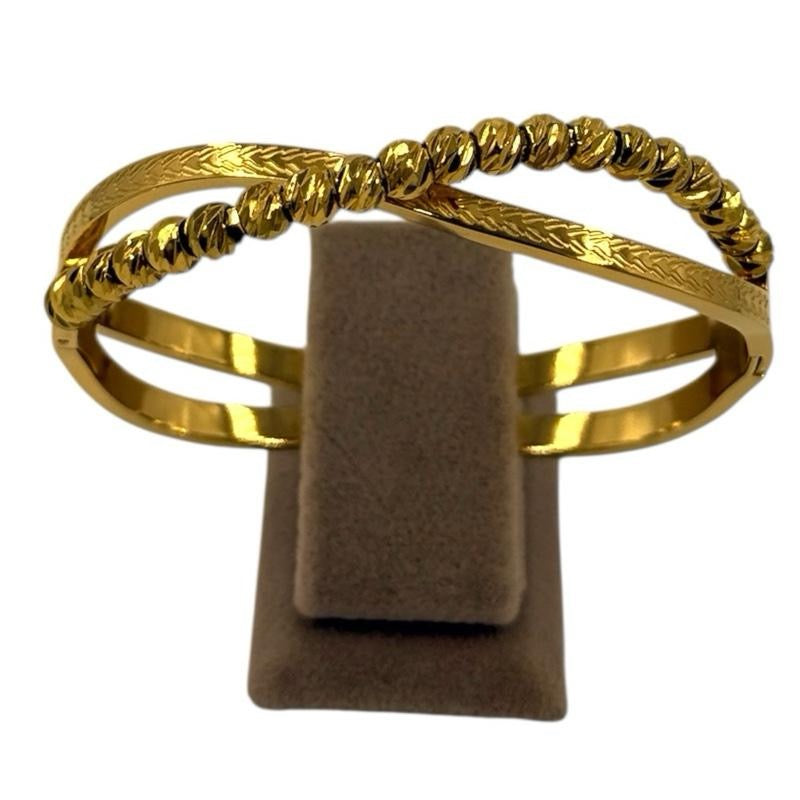 Bina bangle - 18k Gold plated