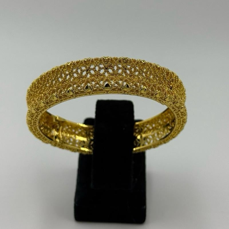 Safa bangle - 22k Gold plated