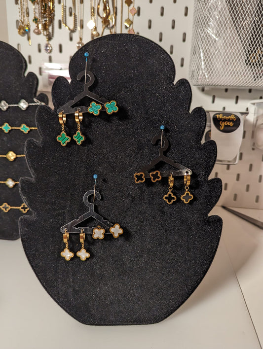 Flower Gold Earrings