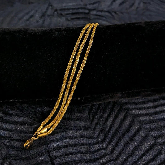 Hayati 3 layer bracelet - 18k Gold plated