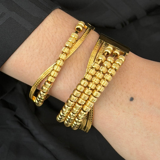 Hania 3 layer bangle