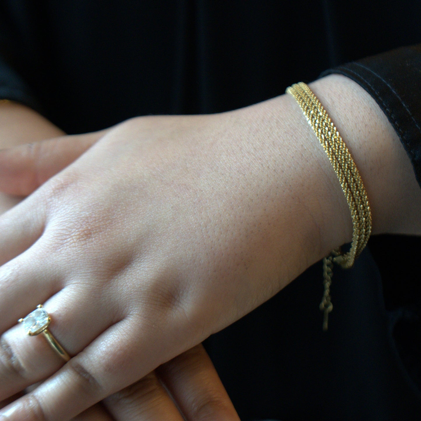 Hayati 3 layer bracelet - 18k Gold plated